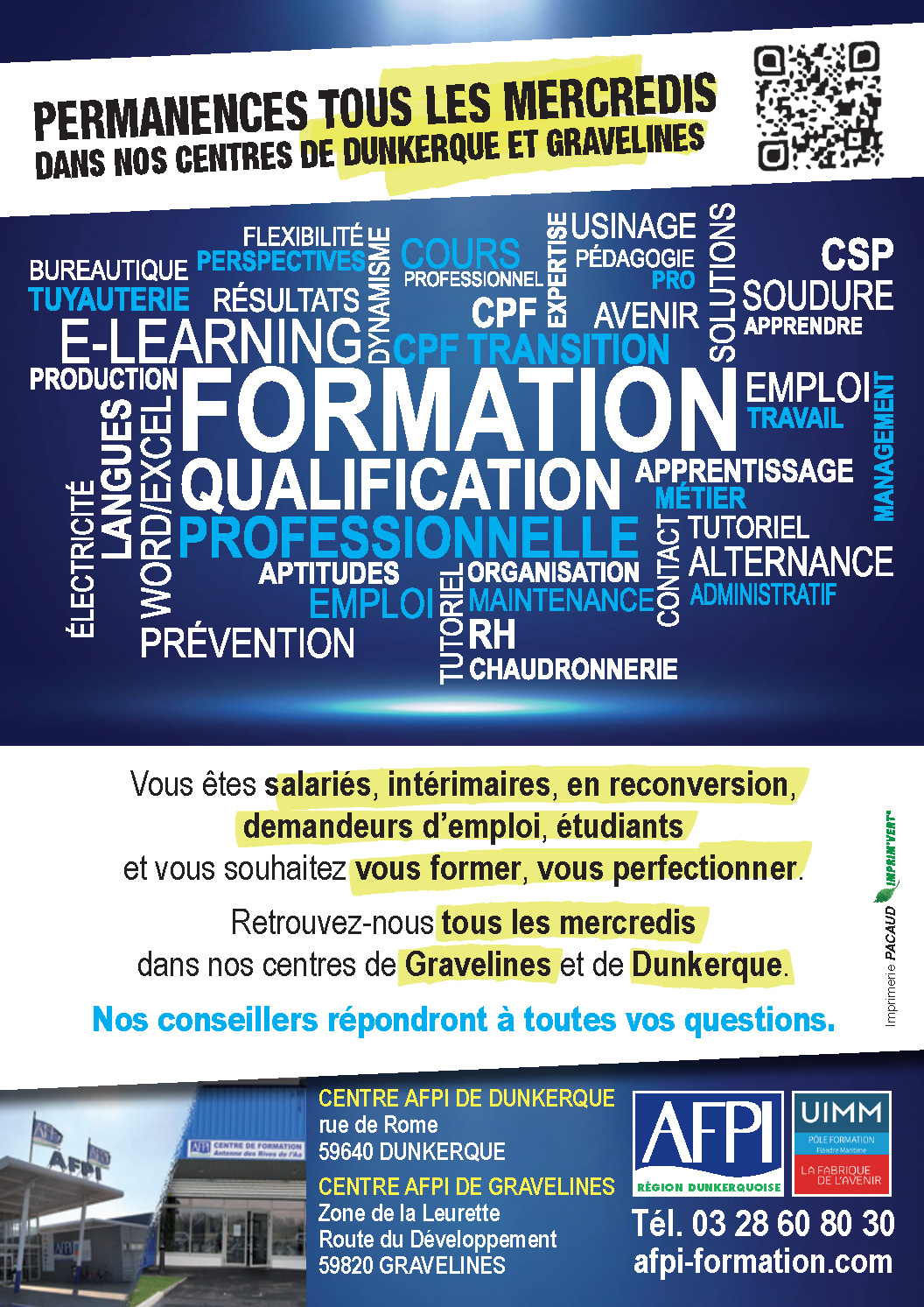 AFPI Formation Région Dunkerquoise | Centre de Formation à Dunkerque
