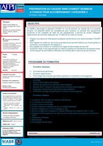 SEC-01-019R - CACES R485 Cat 2 formation recyclage - AFPI Formation ...